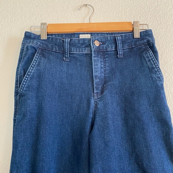 Women’s Denim Wide Leg Crop Pants in perfect condition. Size:6 - Picture 3 of 6